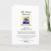 5x7 kaart-beer vos-terwijl u Slaap legt Kaart (Achterkant)