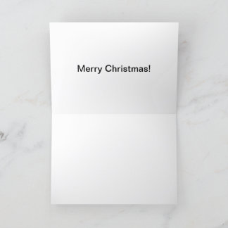 5x7 kaart Vrolijk kerstvarken