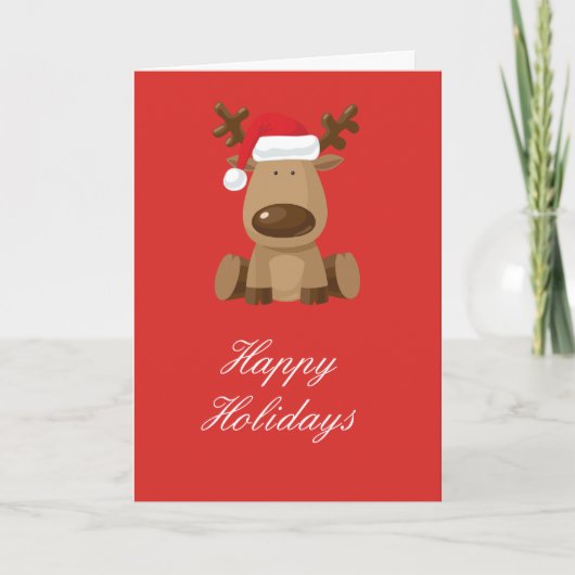 5X7 kerstKaart Feestdagen Kaart (Voorkant)