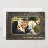 5x7 Kerstmis XMAS FOTO Kerstmis Kaart (Voorkant)