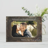 5x7 Kerstmis XMAS FOTO Kerstmis Kaart (Staand voorkant)