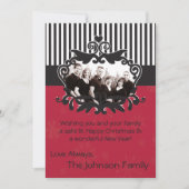 5x7 Kerstmis XMAS Happy Holiday PHOTO Card Feestdagenkaart (Voorkant)