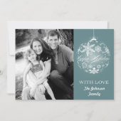 5x7 Kerstmis XMAS Happy Holiday PHOTO Card Feestdagenkaart (Voorkant)