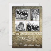 5x7 Kerstmis XMAS Happy Holiday PHOTO Card Feestdagenkaart (Voorkant)