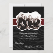 5x7 Kerstmis XMAS Happy Holiday PHOTO Card Feestdagenkaart (Voorkant)