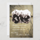 5x7 Kerstmis XMAS Happy Holiday PHOTO Card Feestdagenkaart (Voorkant)