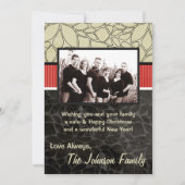 5x7 Kerstmis XMAS Happy Holiday PHOTO Card Feestdagenkaart (Voorkant)