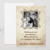 5x7 Kerstmis XMAS Happy Holiday PHOTO Card Feestdagenkaart (Voorkant / Achterkant)