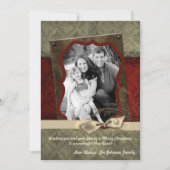 5x7 Kerstmis XMAS Happy Holiday PHOTO Card Feestdagenkaart (Voorkant)