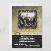 5x7 Kerstmis XMAS Happy Holiday PHOTO Card Feestdagenkaart (Voorkant)