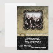 5x7 Kerstmis XMAS Happy Holiday PHOTO Card Feestdagenkaart (Voorkant / Achterkant)