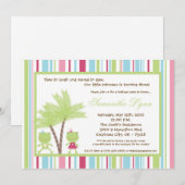5x7 Kikkerprins prinses Birthday Party Invitation Kaart (Voorkant / Achterkant)