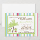 5x7 Kikkerprinsen Princess Baby shower Kaart (Voorkant / Achterkant)