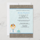 5x7 Kind Boy Doctor Birthday Party Invitation Kaart (Voorkant)