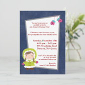 5x7 Kinder uitnodiging voor kerstmis (Staand voorkant)