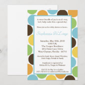 5x7 Koning van het Baby shower Safari van Oerwoud Kaart (Voorkant / Achterkant)