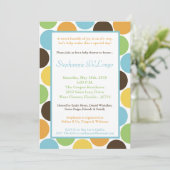 5x7 Koning van het Baby shower Safari van Oerwoud Kaart (Staand voorkant)