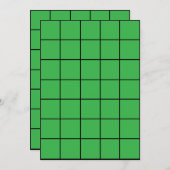 5x7 L. Groenboek Gridmap Kaart (Voorkant / Achterkant)