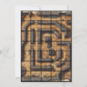 5x7 Labyrinth Paper Gridmap Kaart (Voorkant)