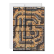 5x7 Labyrinth Paper Gridmap