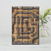 5x7 Labyrinth Paper Gridmap Kaart (Staand voorkant)