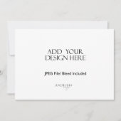 5x7" Landschap Kaart Printing (Voorkant)