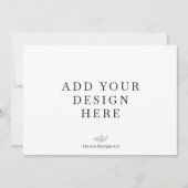 5x7" Landschap Vakantie Kaart Printing (Voorkant)