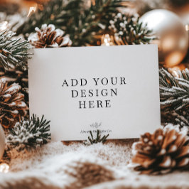 5x7" Landschap Vakantie Kaart Printing