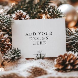 5x7" Landschap Vakantie Kaart Printing