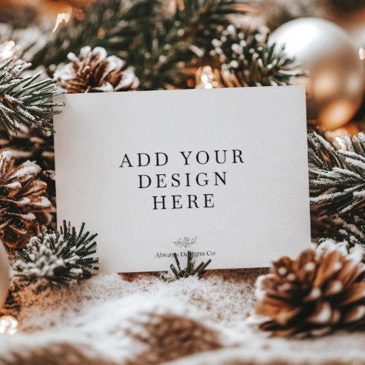 5x7" Landschap Vakantie Kaart Printing