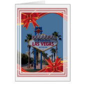 5x7 Las Vegas Kaart voor kerstmis Personaliseer uw (Voorkant)