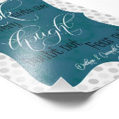 5x7 LDS Inspirerend Quote Foto Afdruk (Hoek)