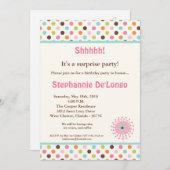 5x7 Lente Tijd Bloemen Verjaardag Uitnodiging (Voorkant / Achterkant)