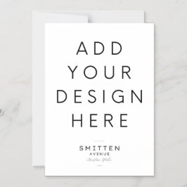 5x7"Magnetische Kaart Druk Magnetische Uitnodiging