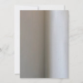 5x7 Mason Jar Kroonluchter Kaars Huwelijksuitnodig Kaart (Achterkant)