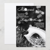 5x7 Masquerade Quinceanera Birthday Uitnodiging (Voorkant / Achterkant)
