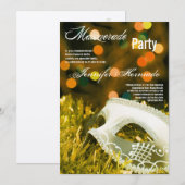 5x7 Masquerade Quinceanera Birthday Uitnodiging (Voorkant / Achterkant)