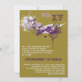 5x7 Masquerade Quinceanera Birthday Uitnodiging (Voorkant)