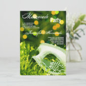 5x7 Masquerade Quinceanera Birthday Uitnodiging (Staand voorkant)