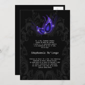 5x7 Masquerade Quinceanera Birthday Uitnodiging (Voorkant / Achterkant)