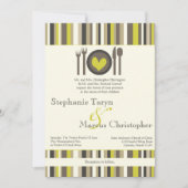 5x7 Modern Chinees Bord Diner Uitnodiging voor een (Voorkant)