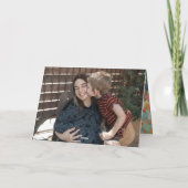 5x7 "Moderne Custom Photo Moederdag Kaart voor Mam (Achterkant)