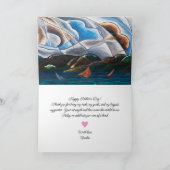 5x7 "Moderne Custom Photo Vaderdag Kaart voor Dad (Binnen)