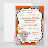 5x7 Monster Bash Halloween Feestuitnodiging Kaart (Voorkant / Achterkant)