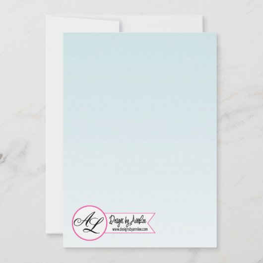 5x7 Nieuwjaarsnacht uitnodiging Tropische bloemen  (Achterkant)