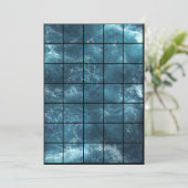 5x7 Ocean Paper Gridmap Kaart (Staand voorkant)