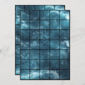 5x7 Ocean Paper Gridmap Kaart (Voorkant / Achterkant)