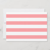 5x7 Papier Moderne Waterverf Roos Bloemen Huwelijk Kaart (Achterkant)