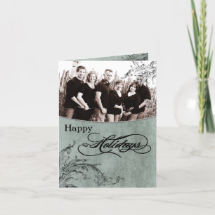 5x7 persoonlijke FOLDING FOTO-kerstkaart Feestdagen Kaart