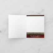 5x7 persoonlijke FOLDING FOTO-kerstkaart Feestdagen Kaart (Binnen)